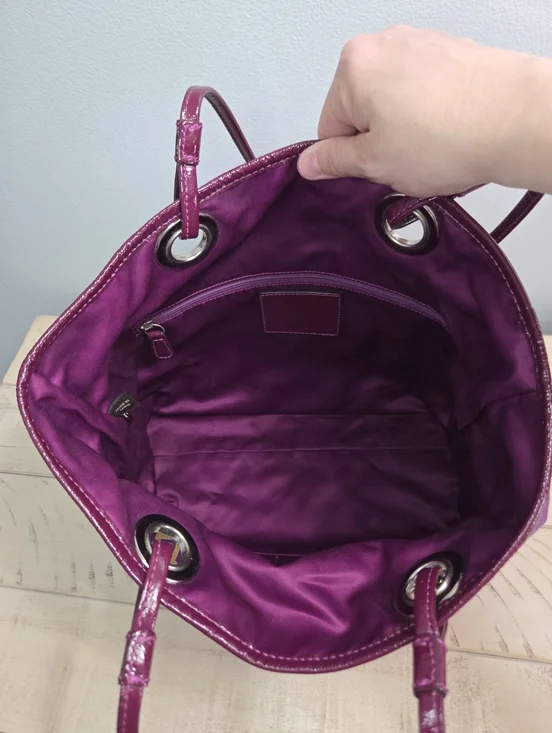 Coach Poppy Evie Tote from the vintage Poppy Collection, Multicolor, EUC - Picture 14 of 16